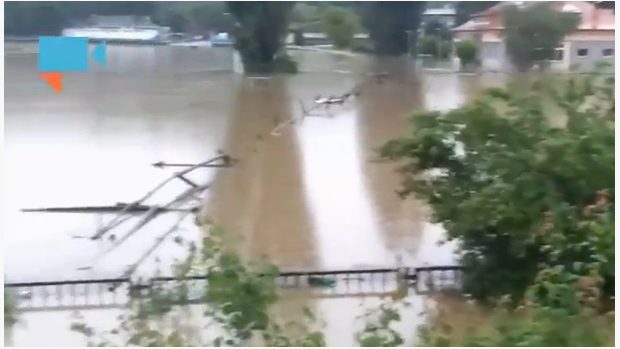 Velká Chuchle, povodně 3. června 2013