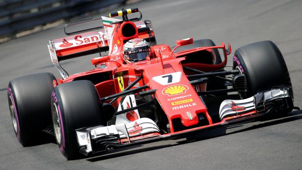 Kimi Räikkönen ze stáje Ferrari