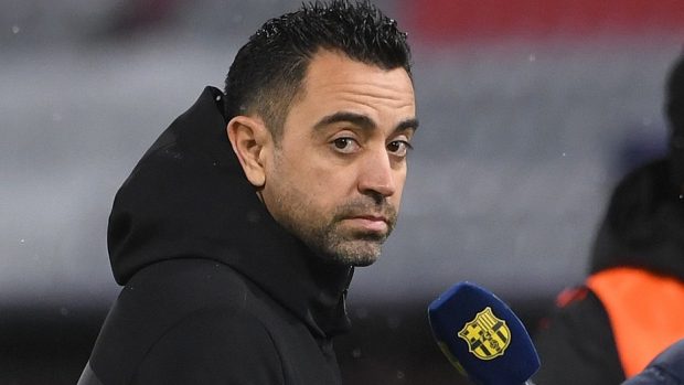 Trenér Barcelony Xavi