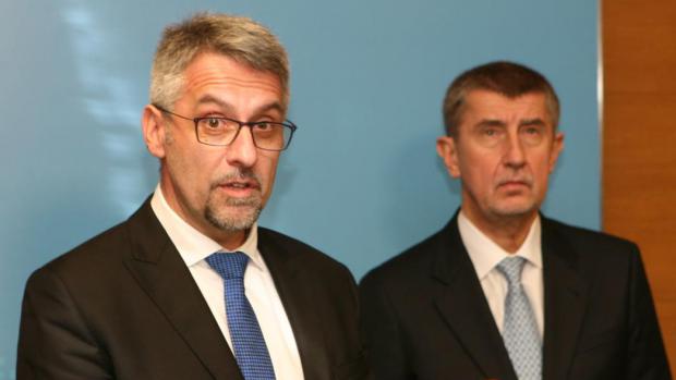 Ministr vnitra Lubomír Metnar a premiér Andrej Babiš