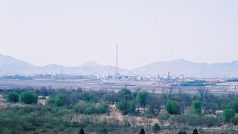 Severokorejská vesnice propagandy