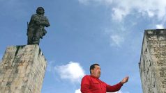 Hugo Chavez a Che Geuevarra