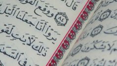 Pohled na stránky Koránu