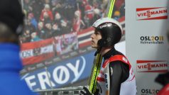 Roman Koudelka na mistrovství světa v Oslu po závodě na velkém můstku