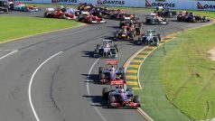 Grand Prix Austrálie, Velká cena Austrálie formule 1, ve vedení Jenson Button