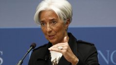 Generální ředitelka Mezinárodního měnového fondu Christine Lagardeová hodnotí vyhlídky světové ekonomiky