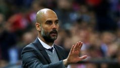 Trenér Manchesteru City Pep Guardiola