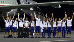 První část české olympijské výpravy odletěla do Ria těsně před půlnocí