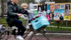Předvolební plakáty v Nizozemsku