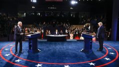 Poslední debata před prezidentskými volbami: Donald Trump a Joe Biden