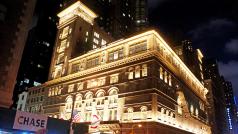 Slavná Carnegie Hall v americkém New Yorku