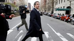 Trumpův právník Michael Cohen v New Yorku