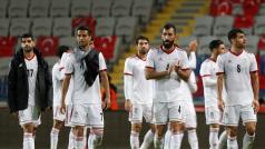 Íránští fotbalisté po posledním přípravném zápase před mistrovství světa s Tureckem