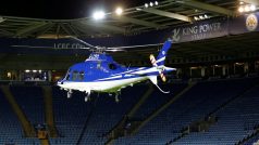 Vrtulník majitele Leicesteru Vičaje Srivadtanaprapchy