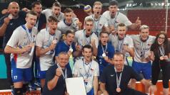 Čeští juniorští volejbalisté mají stříbro z mistrovství Evropy i jsou účast na MS