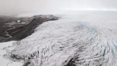 Ledovec v Grónsku