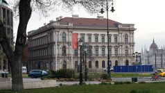 Budova, ve které sídlí vedení Mezinárodní investiční banky v Budapešti