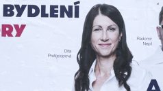Dita Protopopová kandidovala v komunálních volbách za ANO v Praze 8.