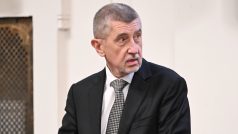 Andrej Babiš 14. února u soudu v kauze Čapí hnízdo