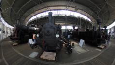 Parní lokomotivy z přelomu století v chomutovském depozitáři Národního technického muzea