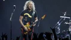 Kirk Hammett z kapely Metallica v Praze