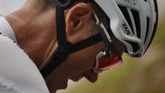 Chris Froome během 17. etapy letošní Tour.