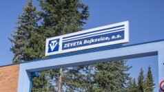 Areál zbrojařské firmy Zeveta Bojkovice.