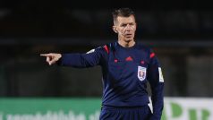 Rozhodčí Michal Paták v zápase ČFL mezi Admirou a Českými Budějovicemi odpískal hodně kontroverzní penaltu