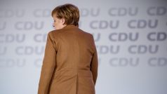 Kancléřka Angela Merkelová na kongresu CDU v Hamburku v prosinci 2018