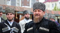 Čečenský autoritář Ramzan Kadyrov letos v dubnu při oslavě Dne čečenštiny