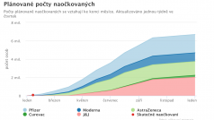 Stát chce do konce roku podle očkovací strategie naočkovat přes šest milionů lidí