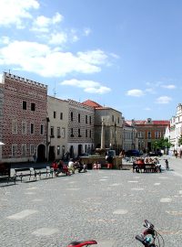 Slavonice - Dolní renesanční náměstí