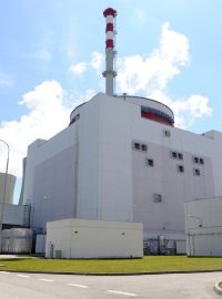 Jaderná elektrárna Temelín, reaktorová část.