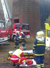 &quot;Stěnava 2011&quot; - společné cvičení složek IZS KHK a  jednotek Požární ochrany Dolnoslezského kraje v Broumově