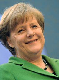 Angela Merkelová v Praze