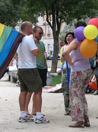 gayové a lesby - Gay Pride