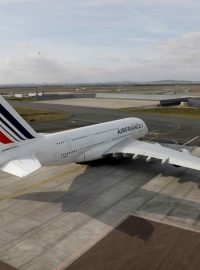 Letadlo Air France na letišti