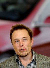 Šéf Tesly Elon Musk.