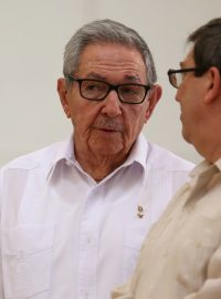 Vůdce kubánských komunistů Raúl Castro