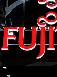 Logo japonské firmy Fujitsu