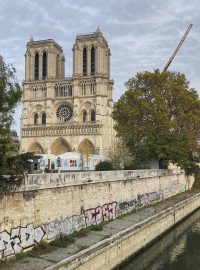 Pařížská katedrála Notre-Dame