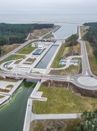 Vybudování průplavu je jen první etapa vytvoření nové vodní cesty z Baltu do polského vnitrozemí