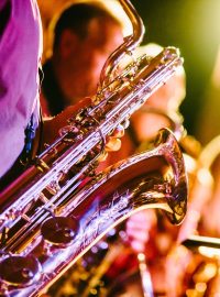 Jazz, saxofon (ilustrační foto)