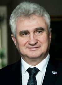 Předseda Senátu Milan Štěch a místopředseda ČSSD Jaroslav Foldyna