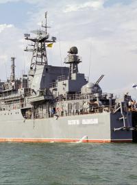 Loď ukrajinského námořnictva Konstantin Olšansky