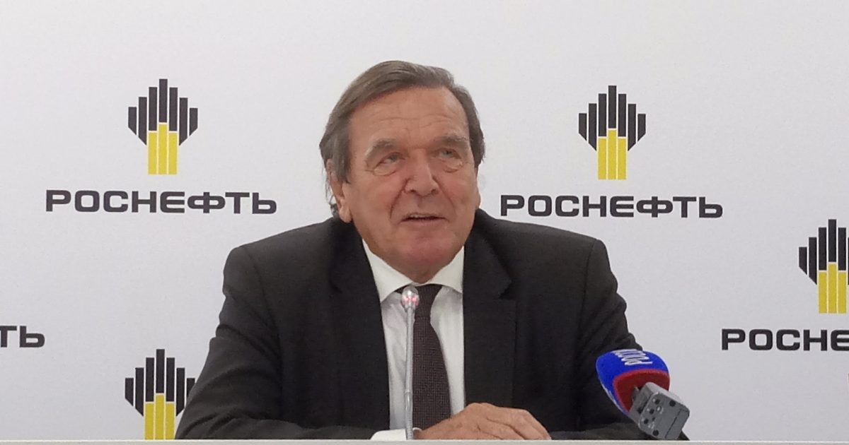 Altbundeskanzler Schröder ist aus dem Aufsichtsrat des russischen Unternehmens Rosneft iROZHLAS ausgeschieden