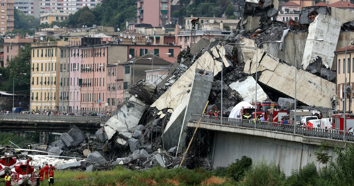 59 imputati e 170 testimoni.  In Italia, al via il processo per la caduta del ponte a Genova |  iRADIO