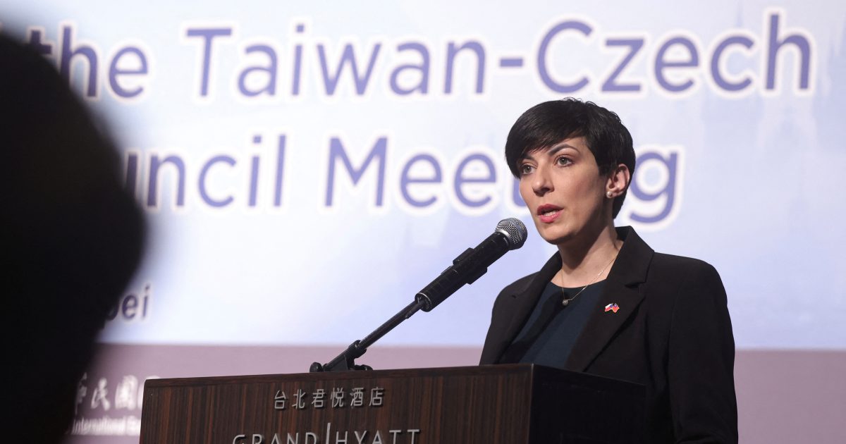 Tchajwanská prezidentka ocenila, že Pekarová Adamová dorazila i navzdory ‚velkému tlaku‘