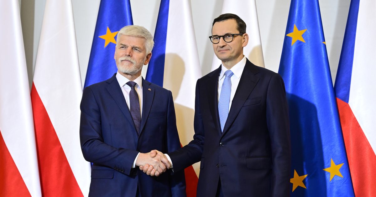 Pavel trifft Premierminister Morawiecki in Polen.  Sie befassen sich mit gegenseitigen Beziehungen und Sicherheit |  iRADIO