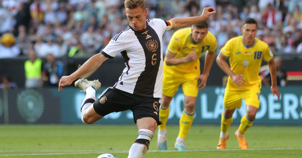 Das Geburtstagsspiel verlief für Deutschland erfolglos.  Ein 3:3-Unentschieden gegen die Ukraine konnte nur Kimmich | retten  iRADIO